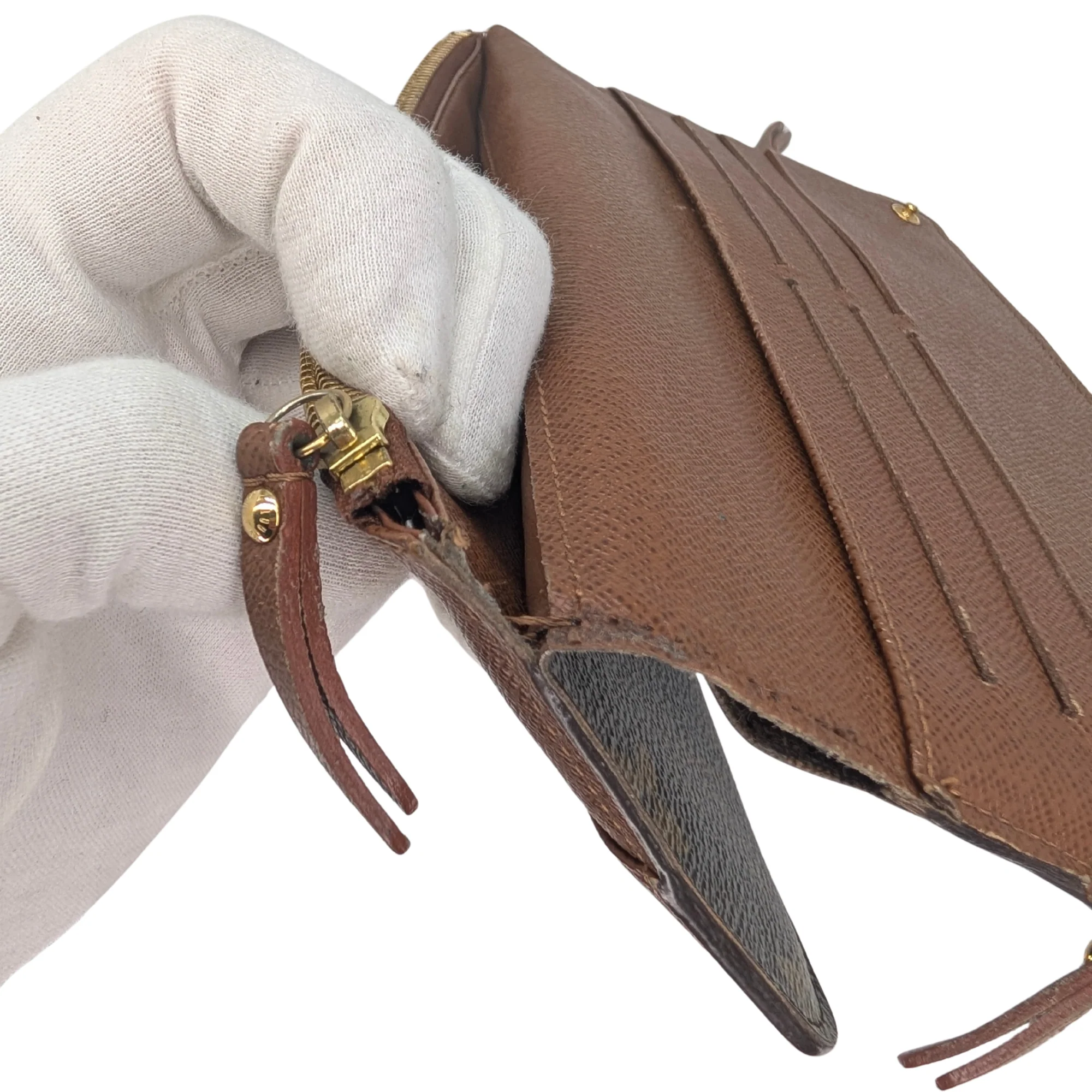 Louis Vuitton Zippy Wallet Monogram Brown - Image 17