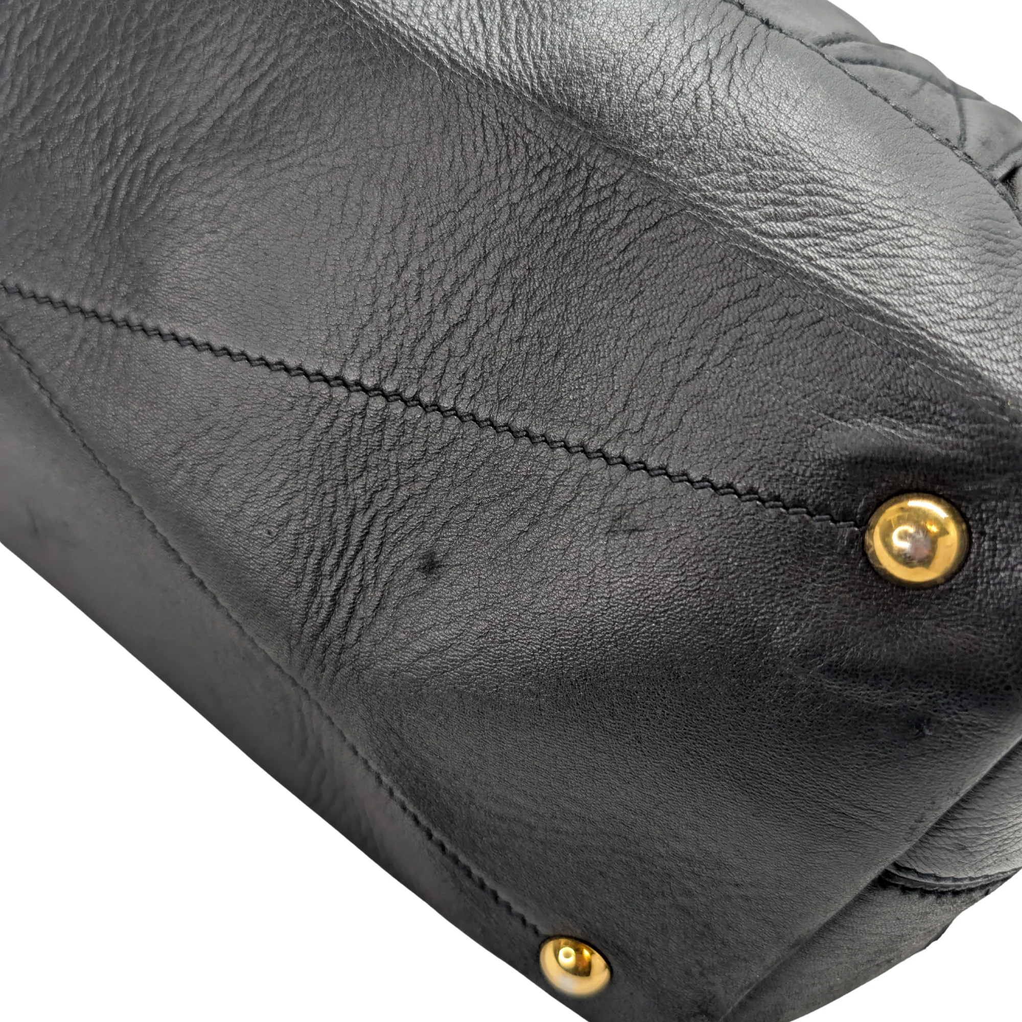 Miu Miu Matelasse Tote Bag Black - Image 12