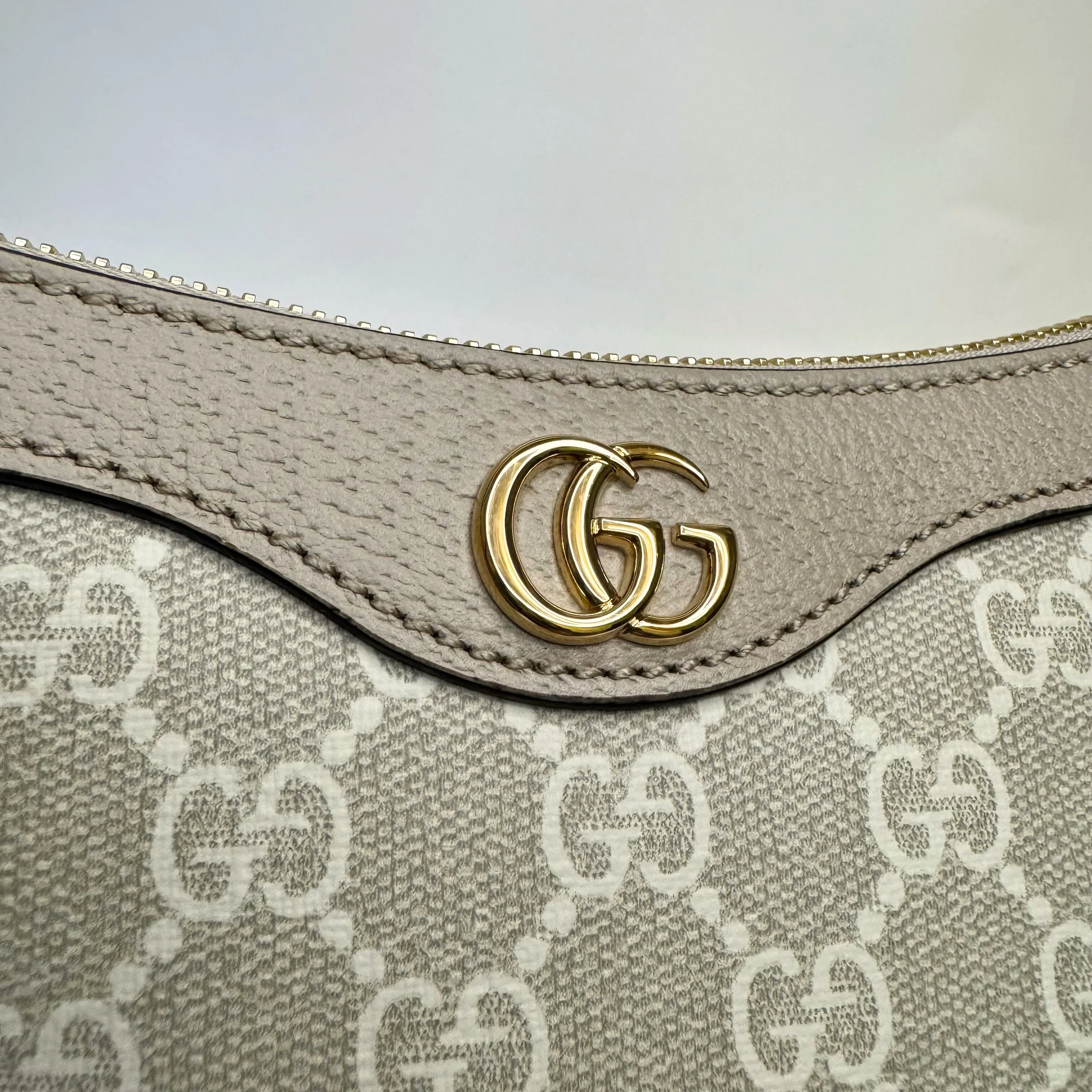 Gucci Ophidia Shoulder Bag GG Supreme Beige - Image 8