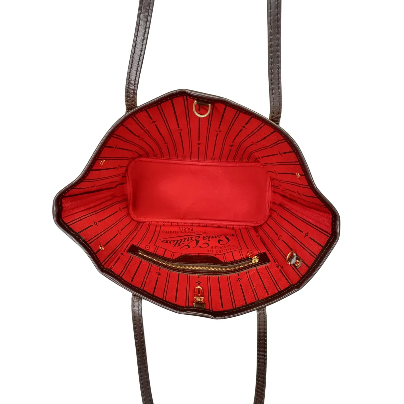 Louis Vuitton Damier Neverfull Petit Modèle Bag - Image 8