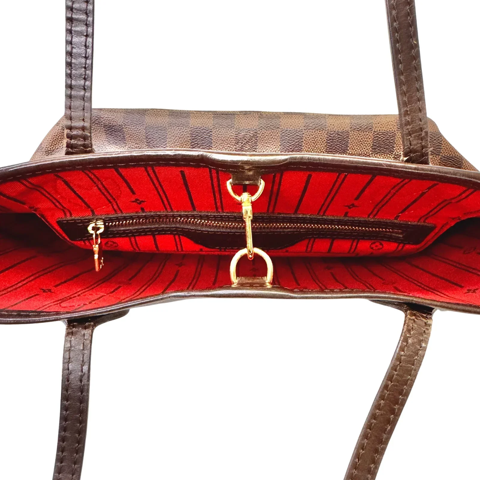 Louis Vuitton Damier Neverfull Petit Modèle Bag - Image 9