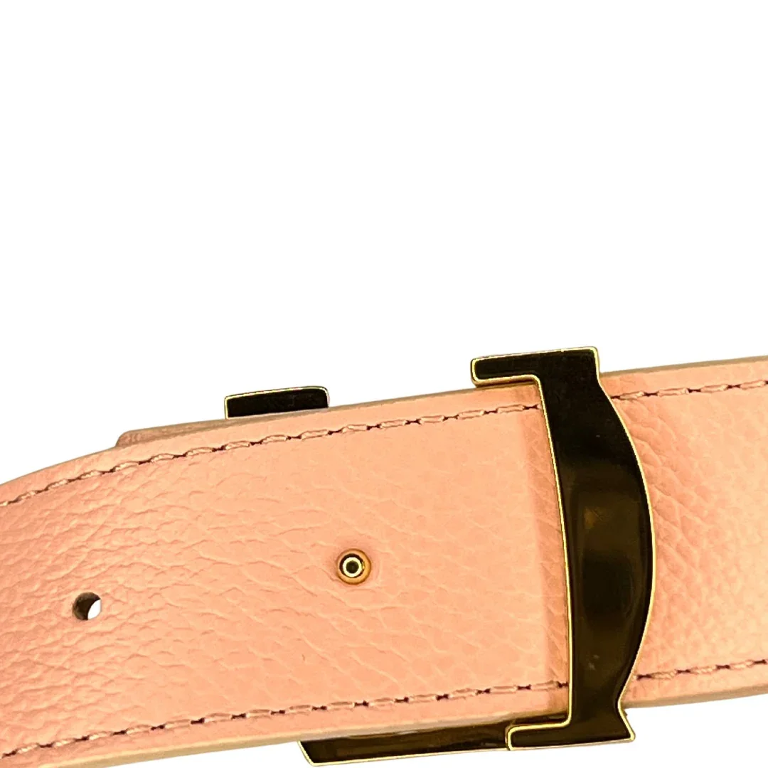 Louis Vuitton Damier Azur LV Initiales 30mm Reversible Belt - Image 8