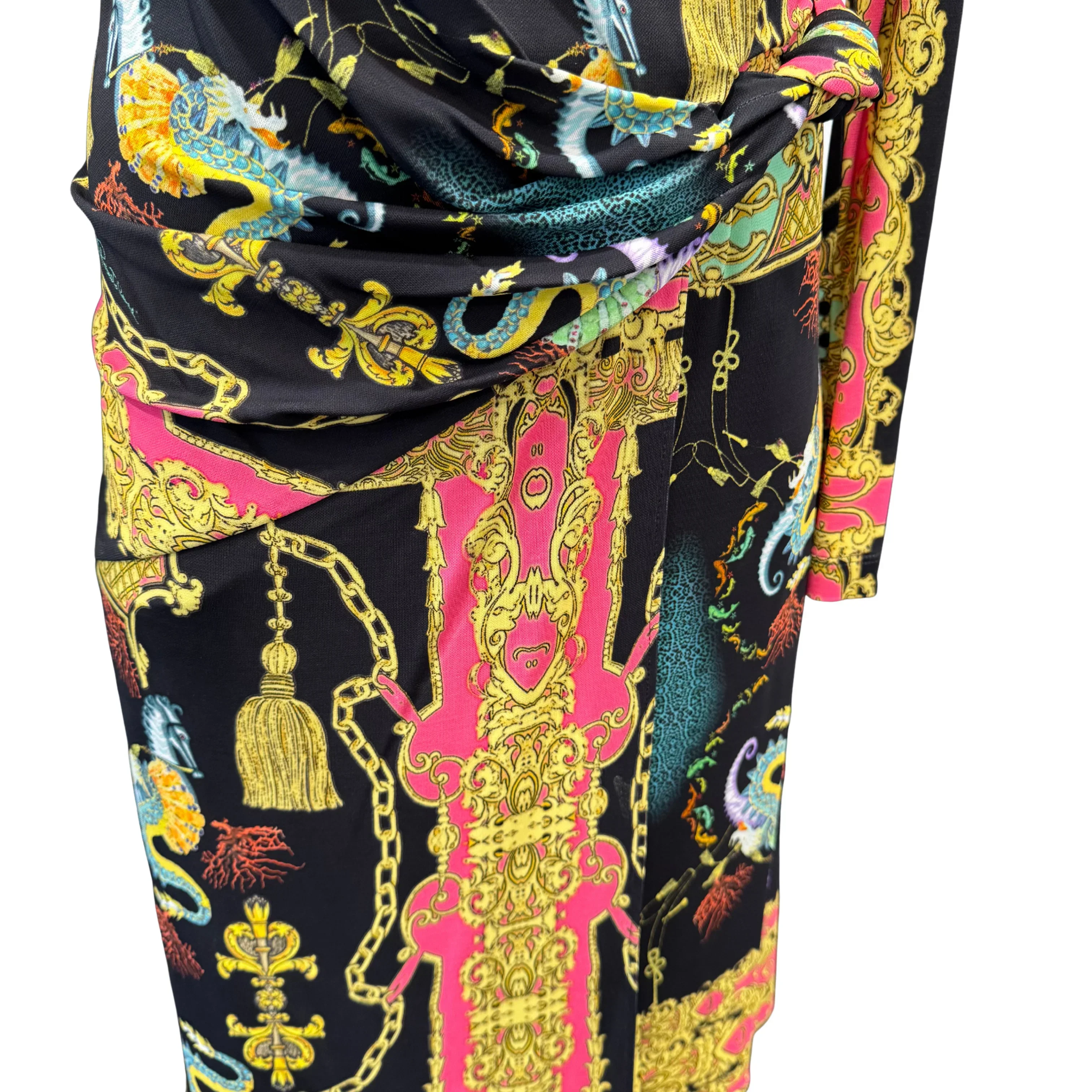Roberto Cavalli Class Dress 38 Multicolour - Image 5