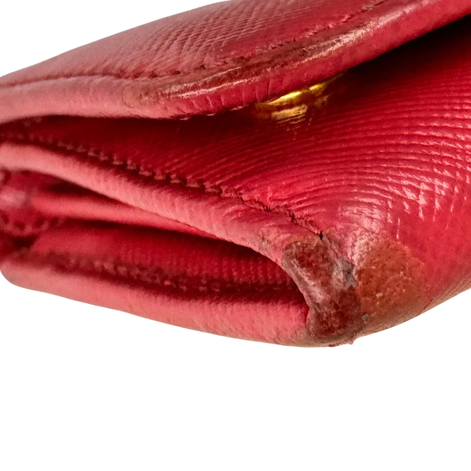 Prada Vitello Daino Continental Flap Wallet in Pink - Image 15