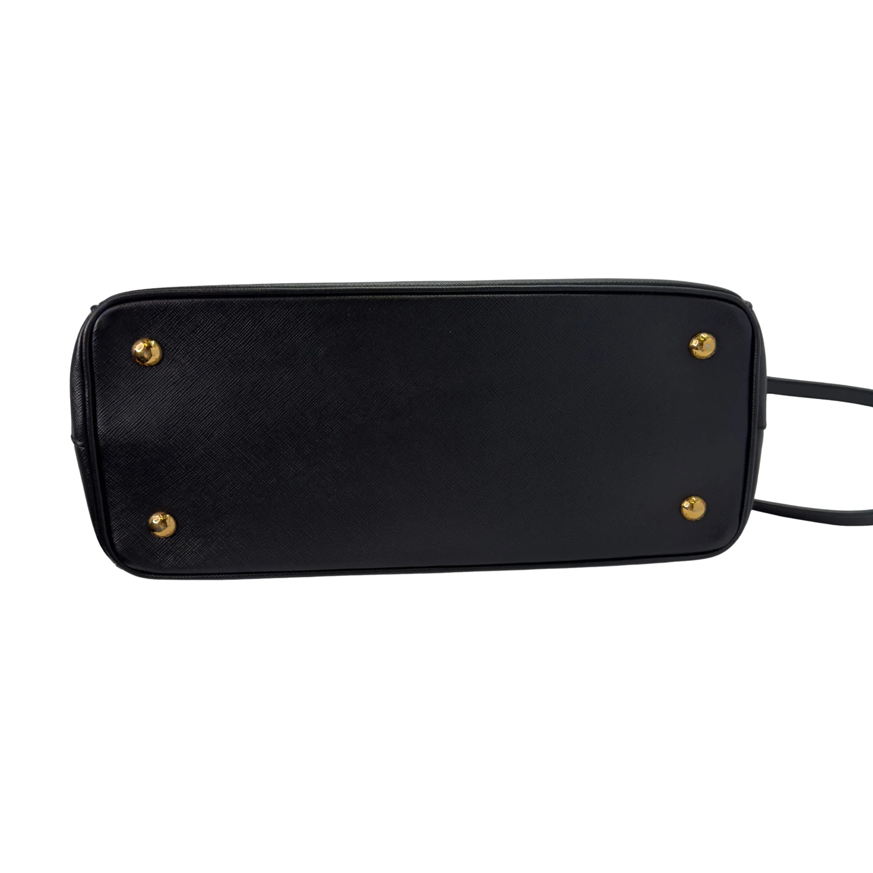 Prada Safiano Lux Medium Tote Bag Black - Image 7