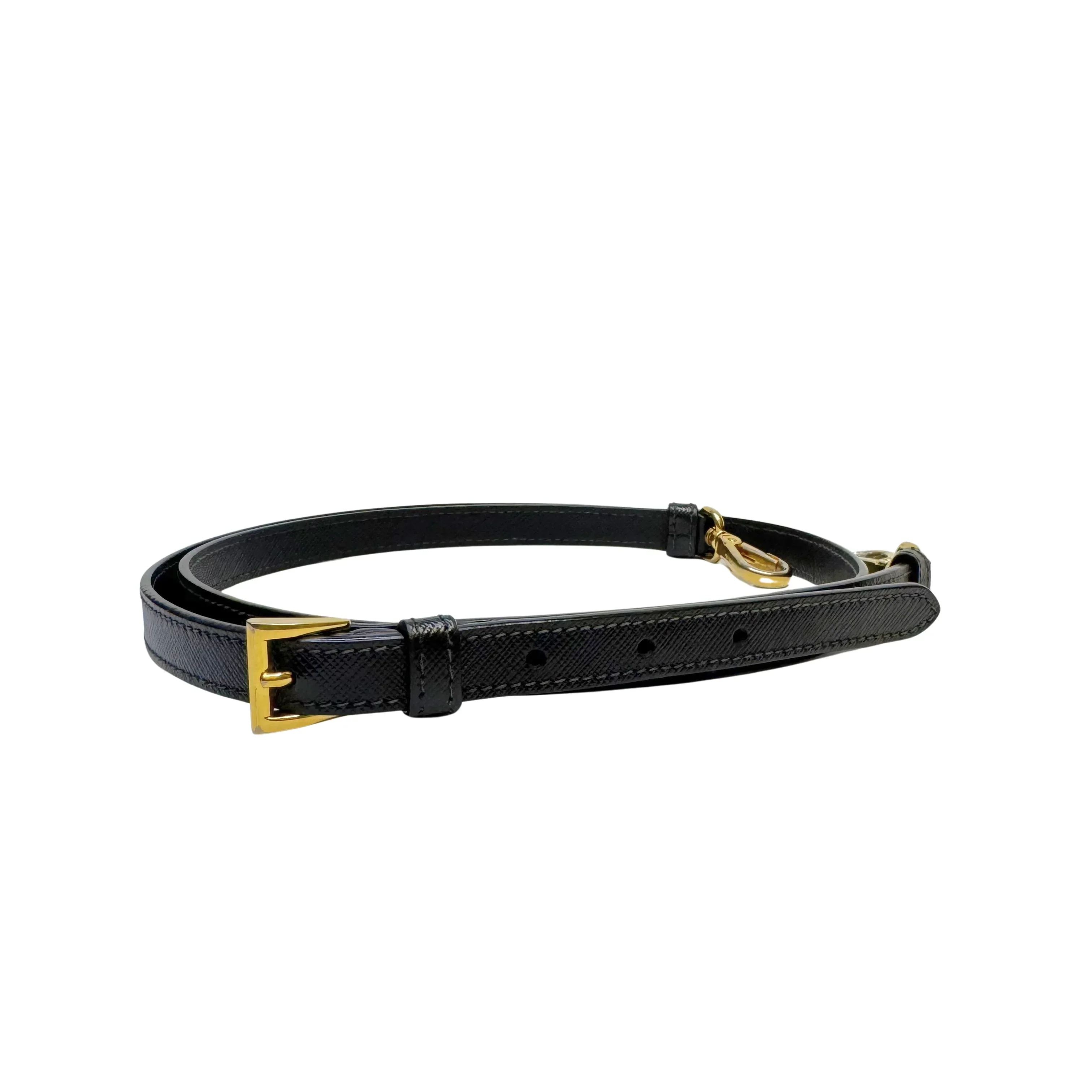 Prada Medium Galleria Saffiano leather bag Black - Image 12