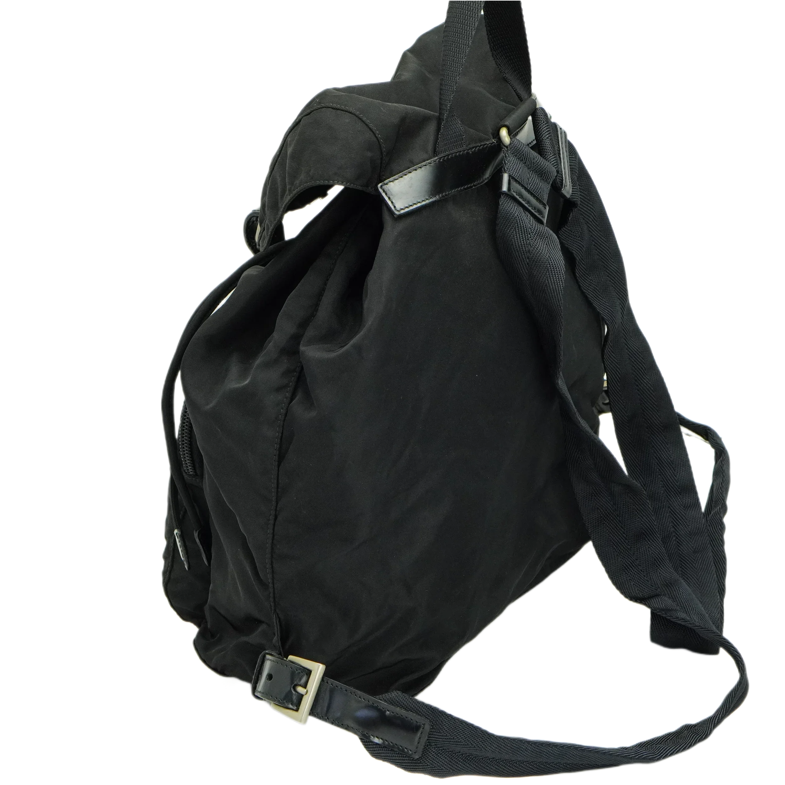 Prada Nylon Black Backpack Rucksack - Image 7