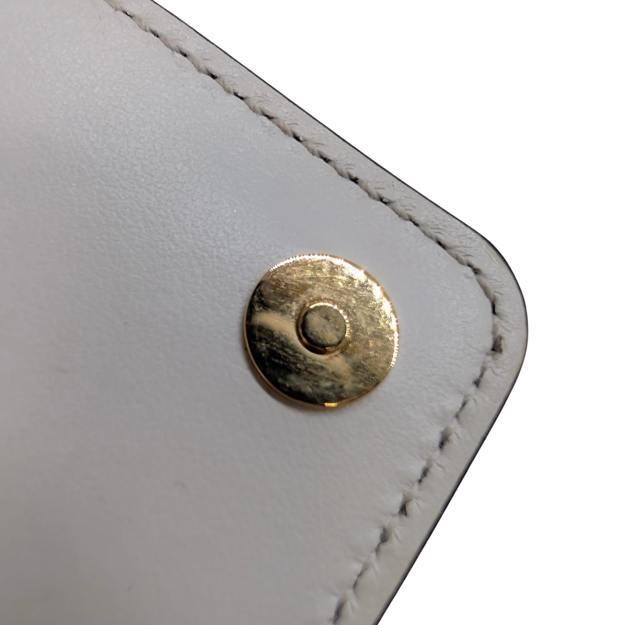 Prada Saffiano White Small Chain Bag White - Image 18