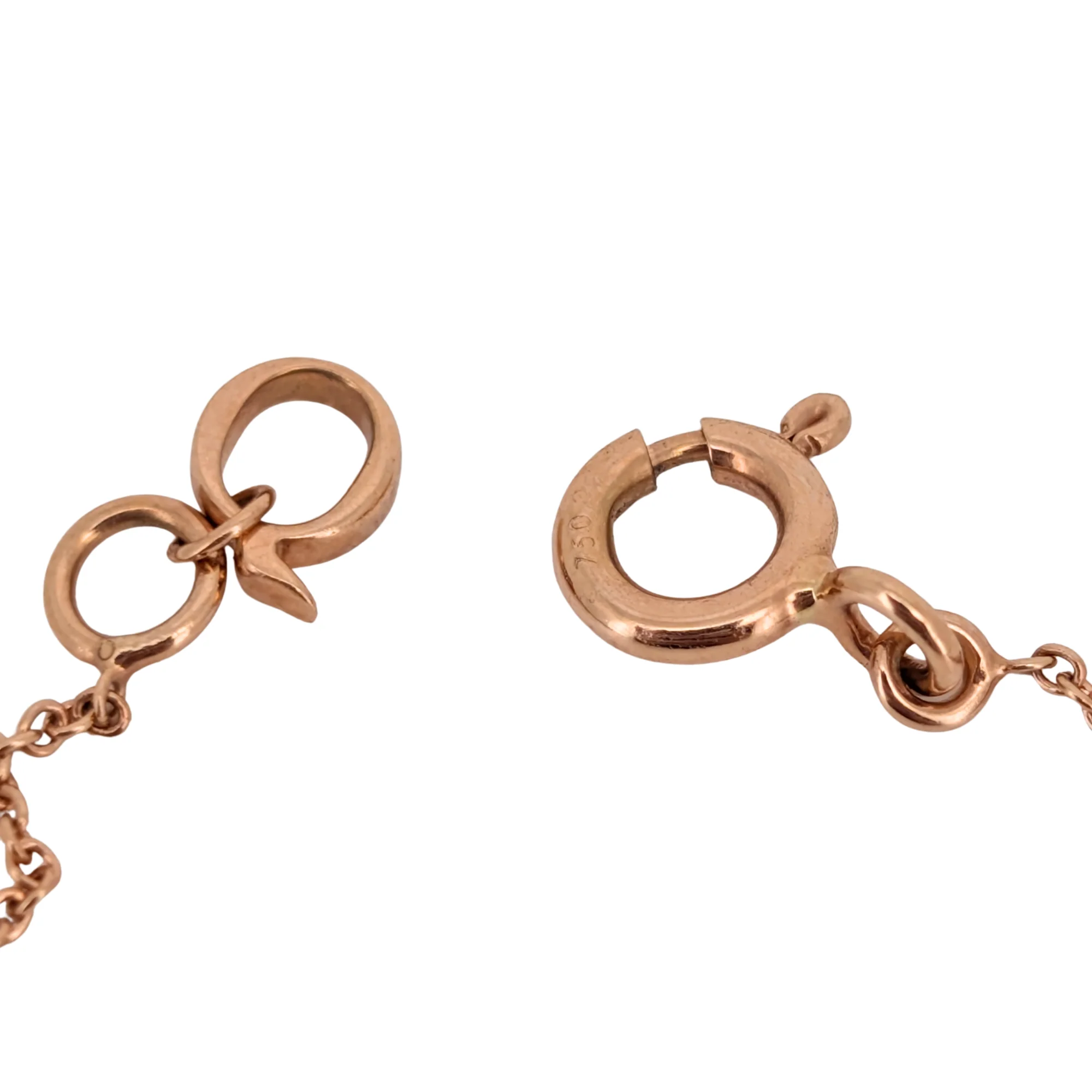 Qeelin Wulu Petite Diamond 18K Rose Gold Necklace - Image 6