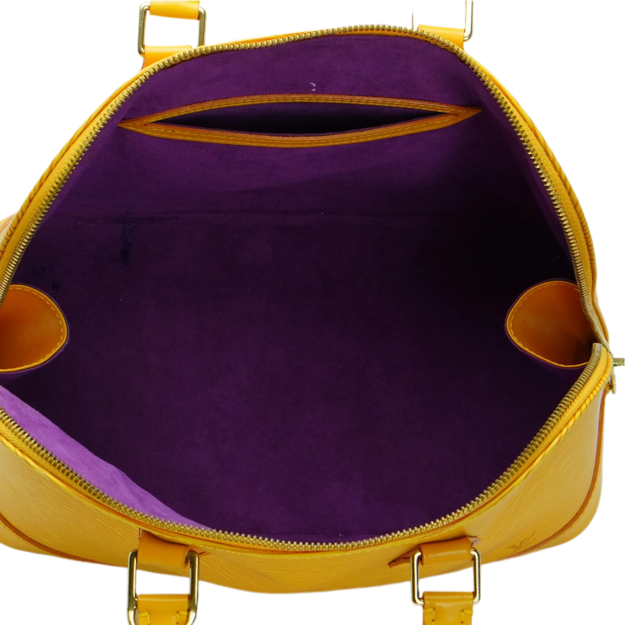 Louis Vuitton Epi Leather Alma Pm Yellow - Image 8