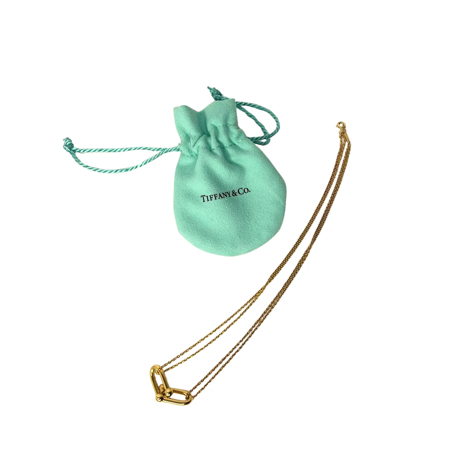Tiffany & Co. HardWear Large Double Link Necklace – 18k Yellow Gold - Image 4