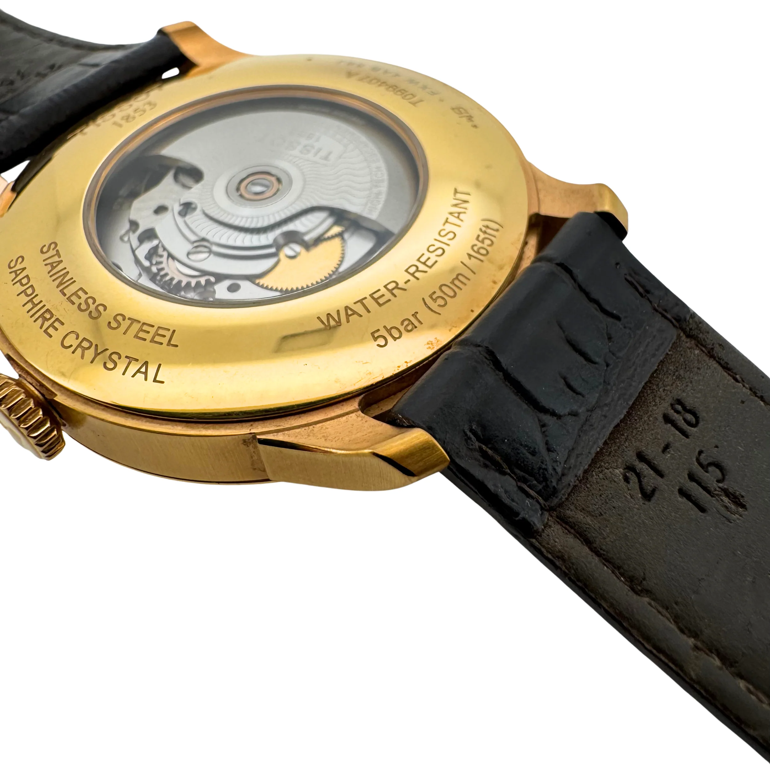 Tissot Chemin des Tourelles Powermatic 80 T099.407.36.037.00 Watch - Image 4