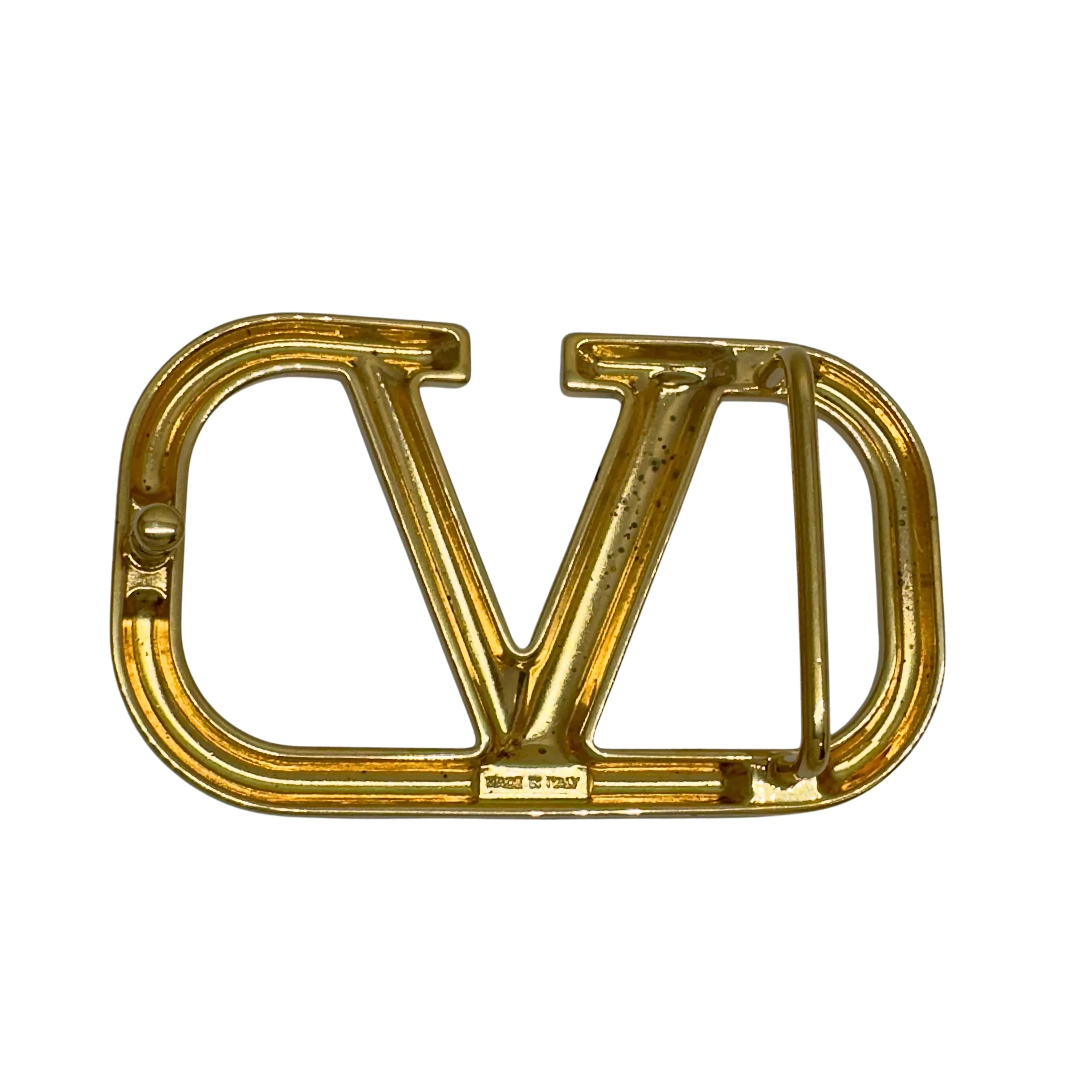 Valentino Garavani VLogo Calfskin Leather Belt 85/34 - Image 9