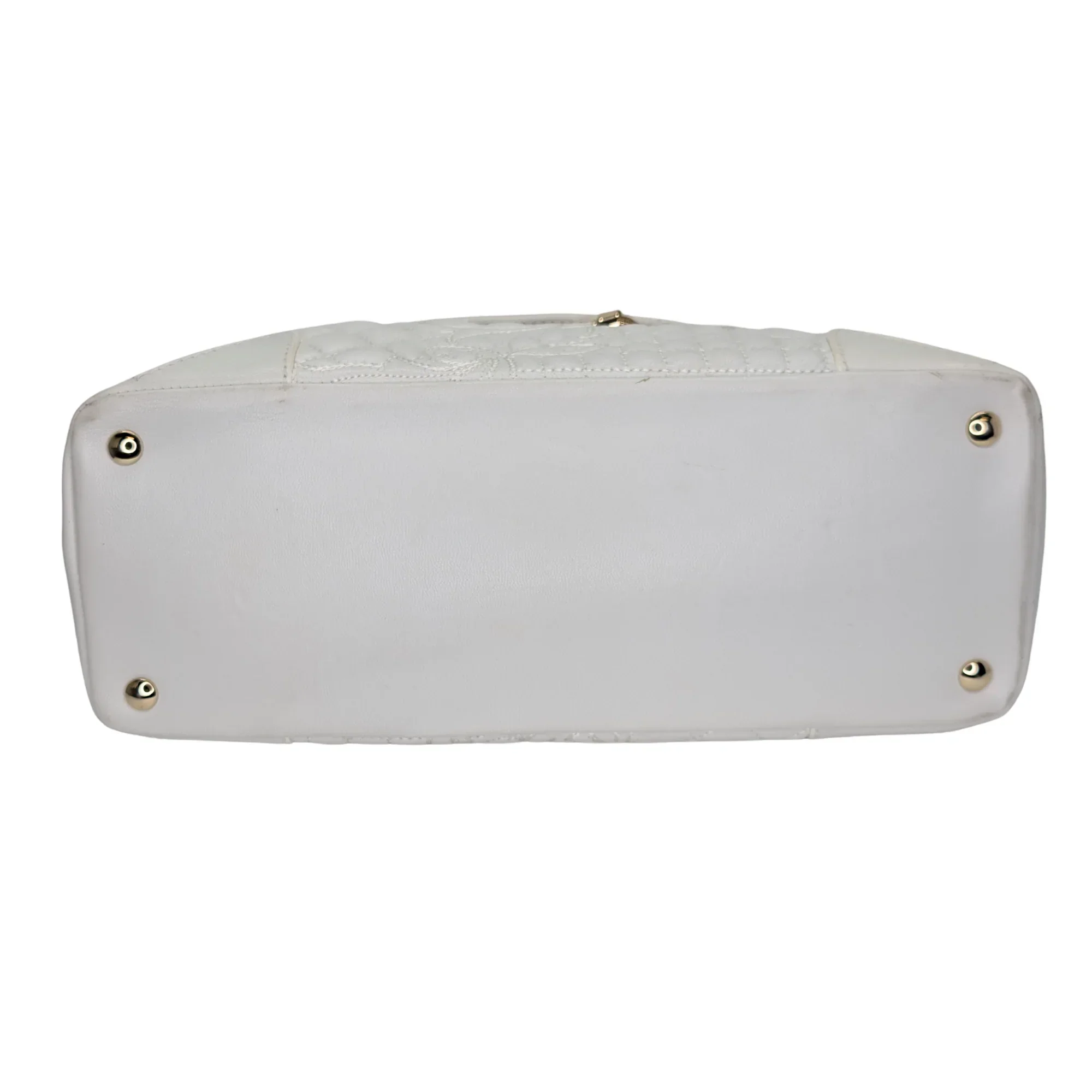Versace Vanitas Barocco Handbag White - Image 12