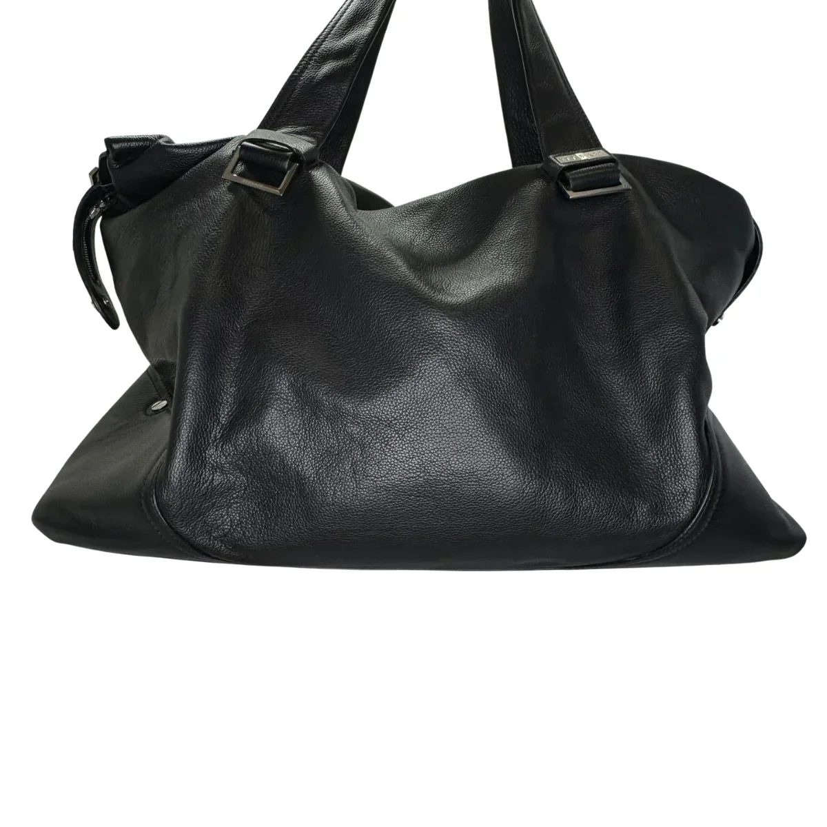 Versace Carry On Large Leather Black - Image 3