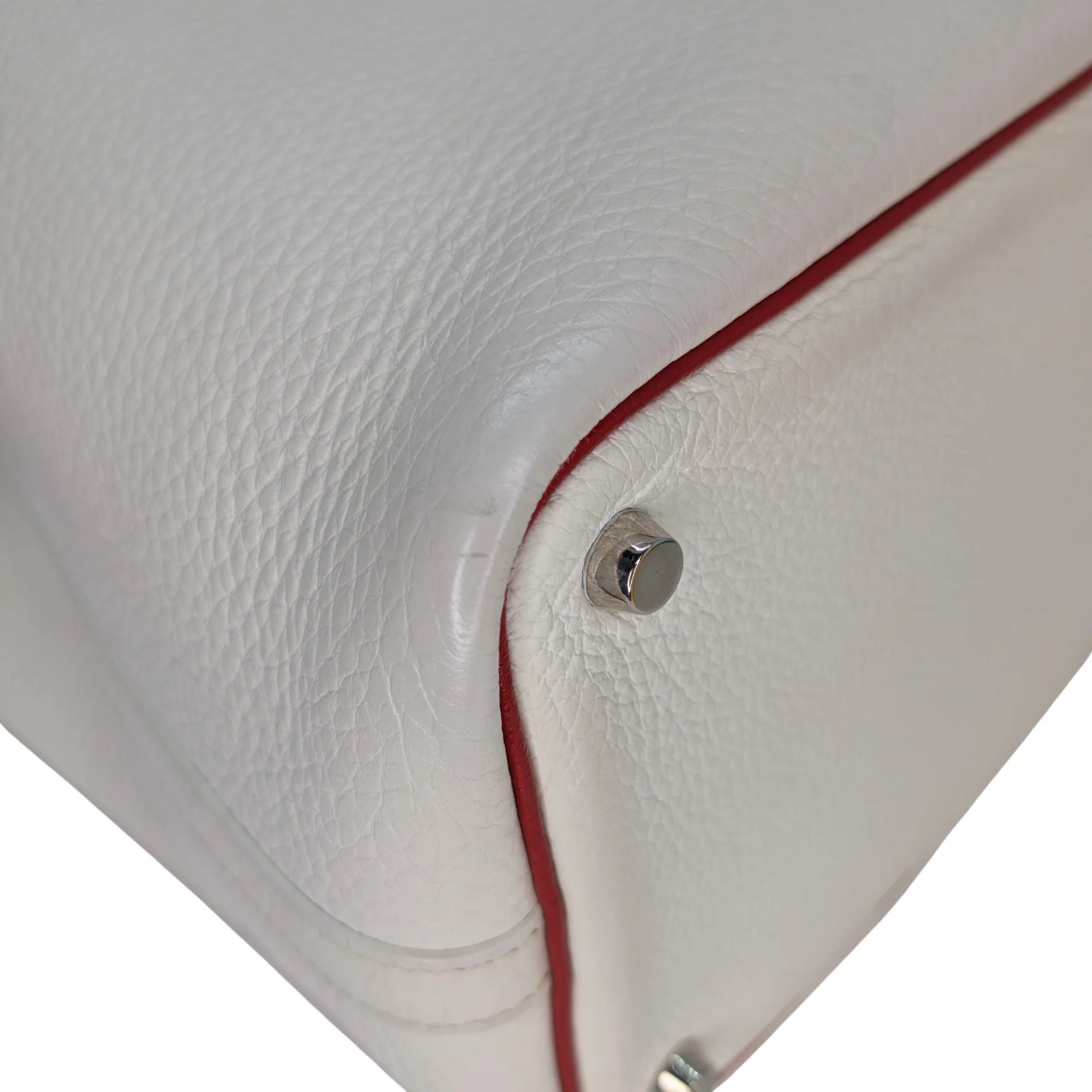 Hermès Picotin Lock PM 18 Bag Stamp J Beton/White - Image 14