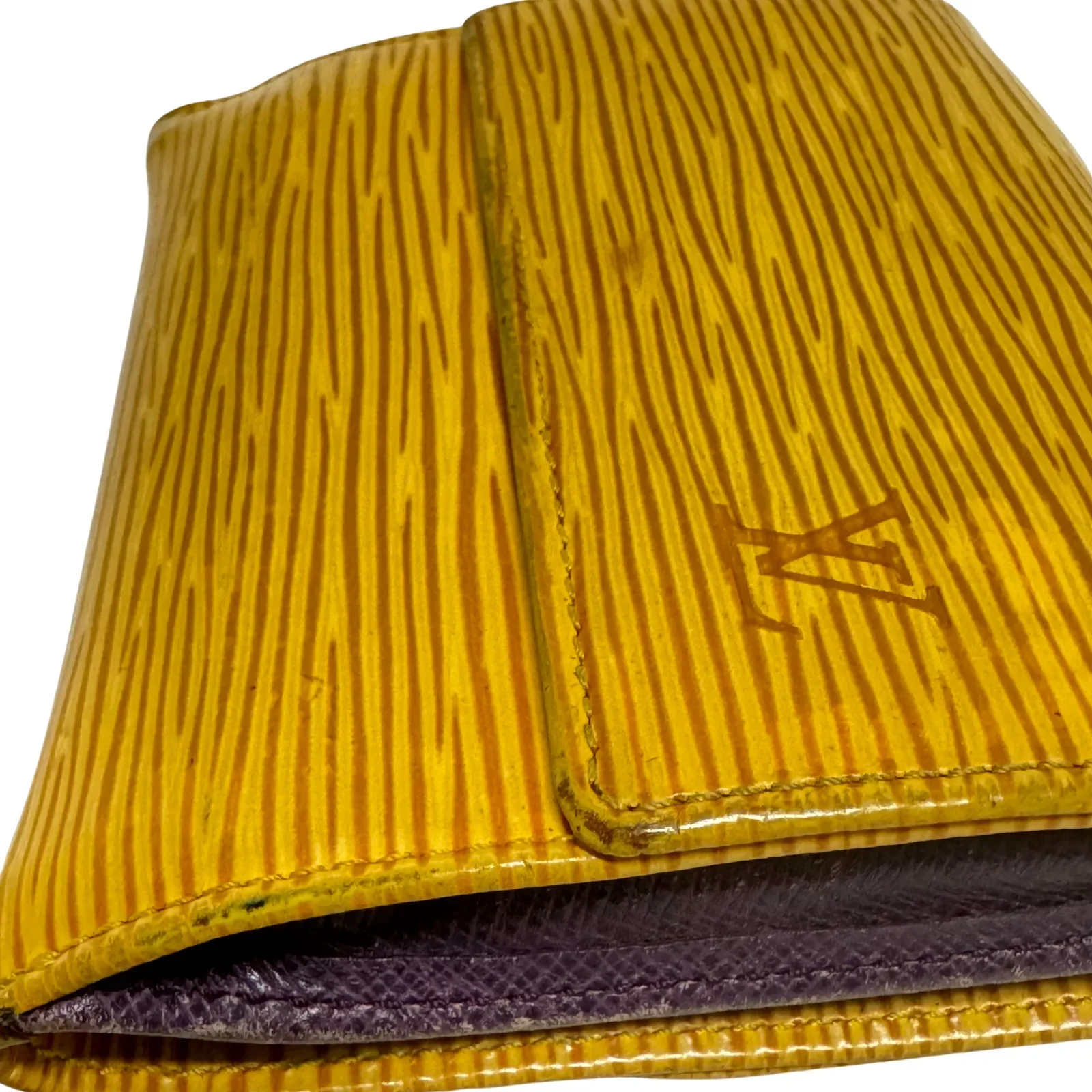 Louis Vuitton Epi Leather Wallet Yellow - Image 5
