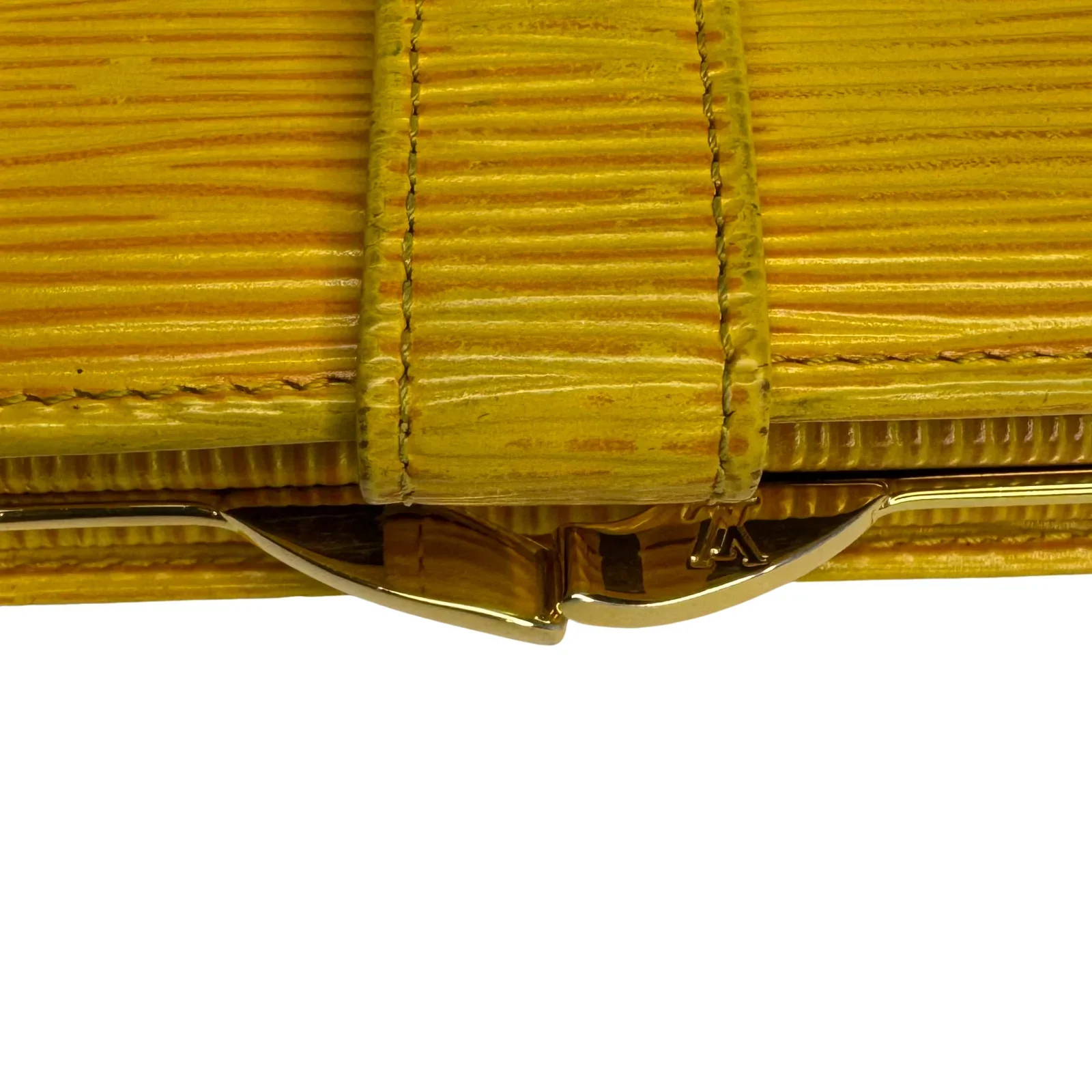 Louis Vuitton Epi Leather Long Wallet Yellow - Image 16