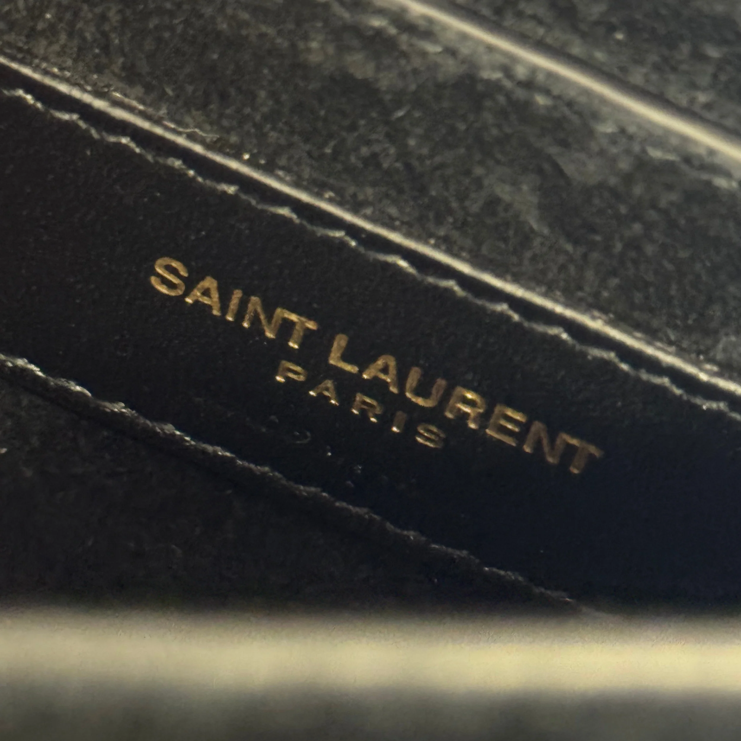 Yves Saint Laurent Sunset Small Leather Shoulder Bag Black - Image 14